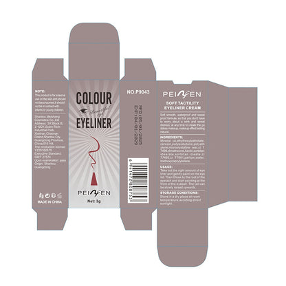 Waterproof Creamy Eyeliner Matte Quick-drying